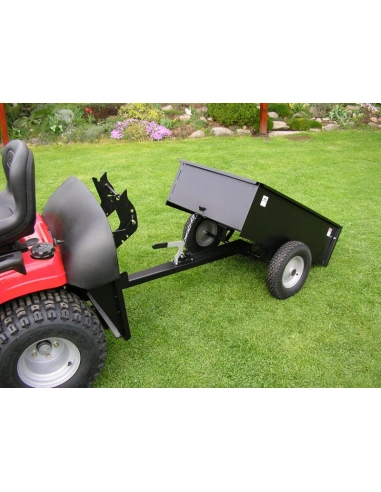 Vozík sklápěcí TDKL za traktor  (nosnost 300kg, korba 108x72cm)